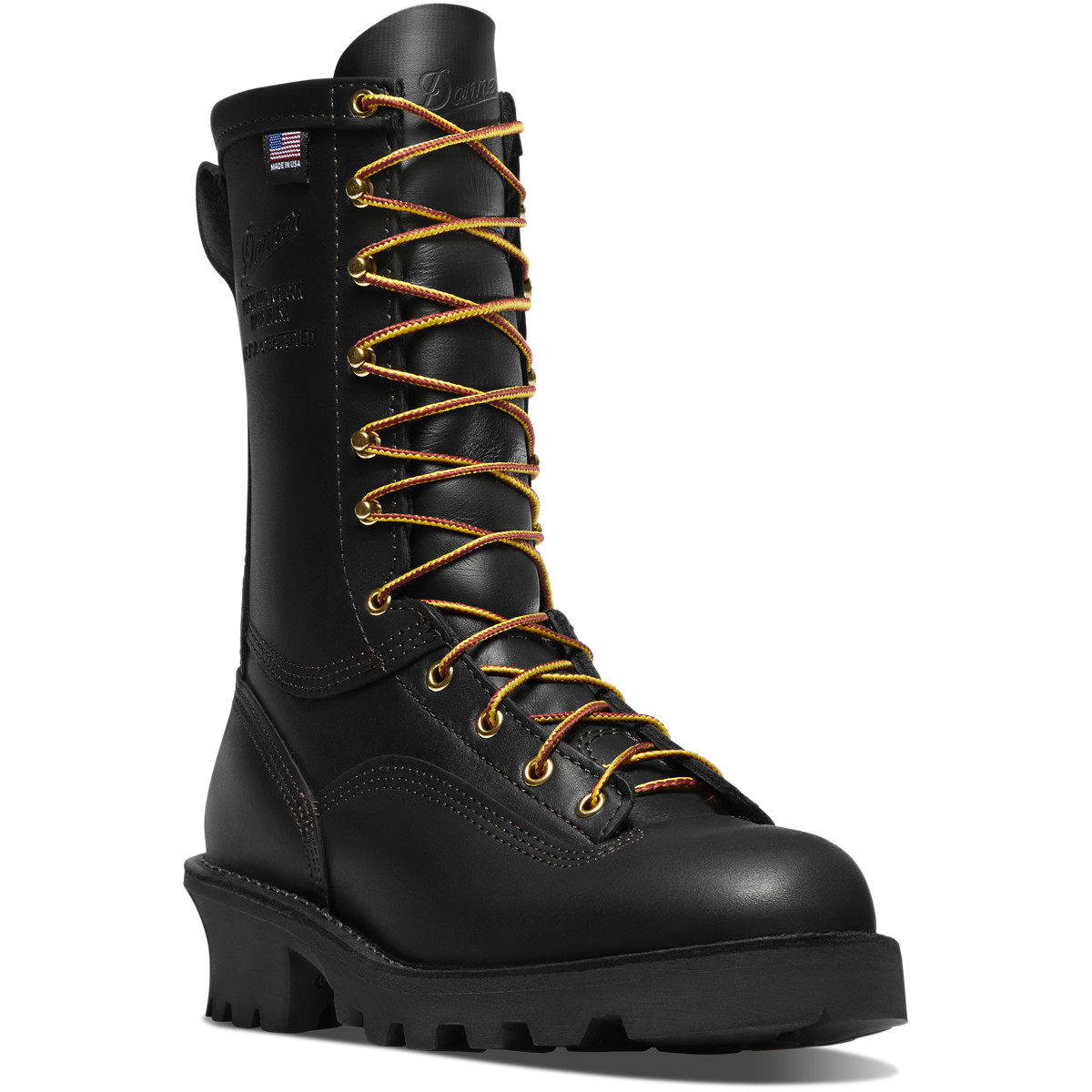 Botas De Trabajo Danner Hombre Mexico - Flashpoint II Negros - CQJPT4916